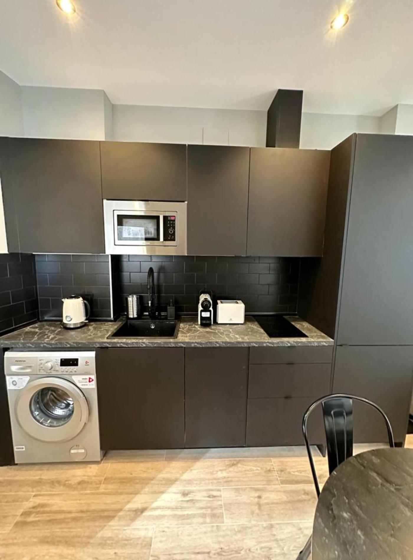 Central Apt De 2Hab Para 5Pax En Calle Silva E2 Madrid Exterior photo