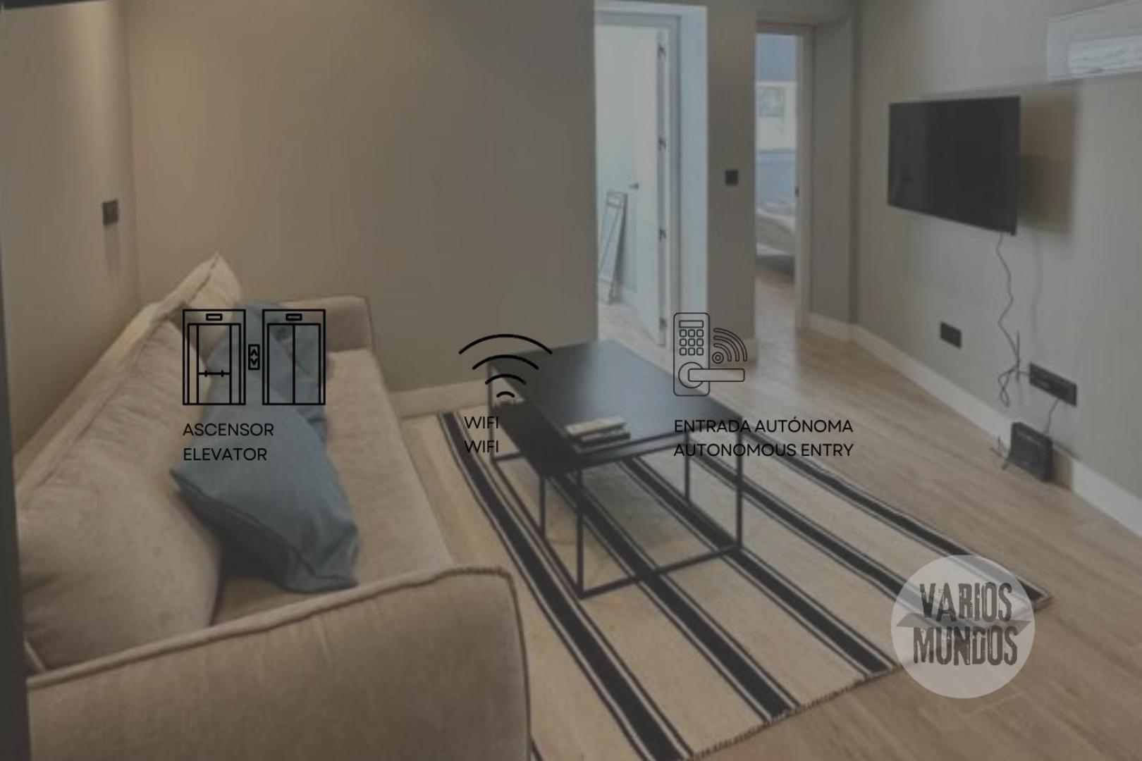 Central Apt De 2Hab Para 5Pax En Calle Silva E2 Madrid Exterior photo